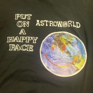 Black astroworld tee